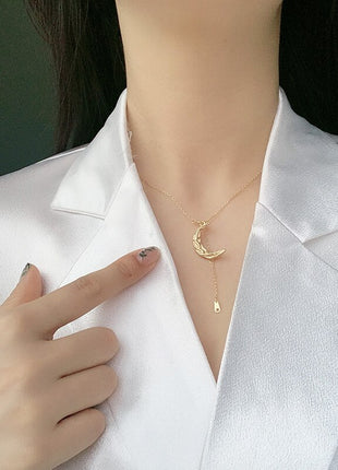 Vintage Moon Necklace