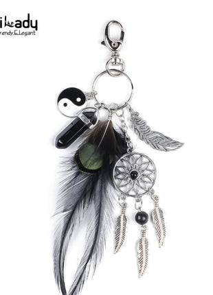 Artilady natural opal stone dreamcatcher