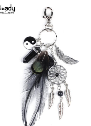 Artilady natural opal stone dreamcatcher