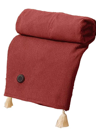 Versatile Women's Portable Heated Shawls: Combining Soft Zipper and USB Heating Technology for Cozy Warmth