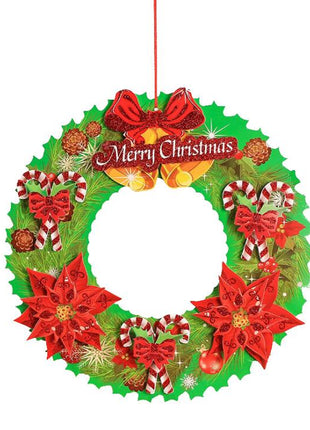 Christmas 3D Paper garland Decoration Christmas Decor Christmas Snowman