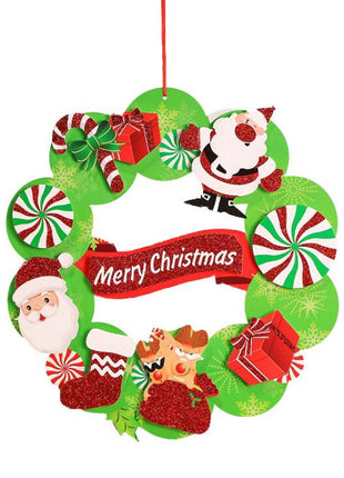 Christmas 3D Paper garland Decoration Christmas Decor Christmas Snowman