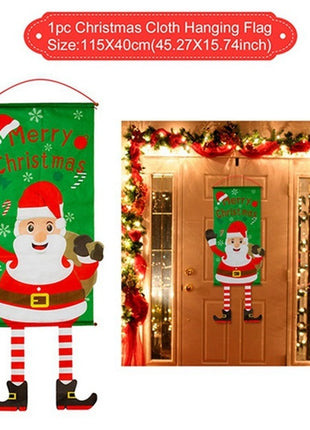 Garland Merry Christmas Decor for Home Cristmas Decor Navidad Christma Ornaments Christmas Door Xmas Happy New Year