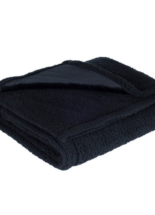 Waterproof Sherpa Fleece Blanket Pad, Thick Plush Blanket, Soft and Cozy Throw Blanket